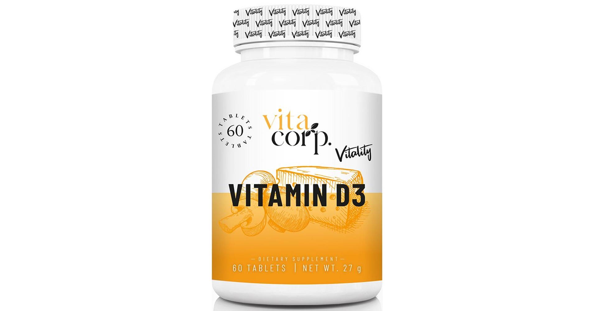 VITACORP VITALITY VITAMIN D3 60tabs