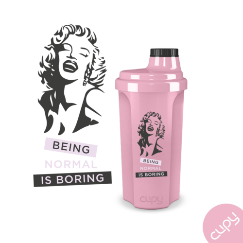 Cupy NORMAL IS BORING shaker 500 ml