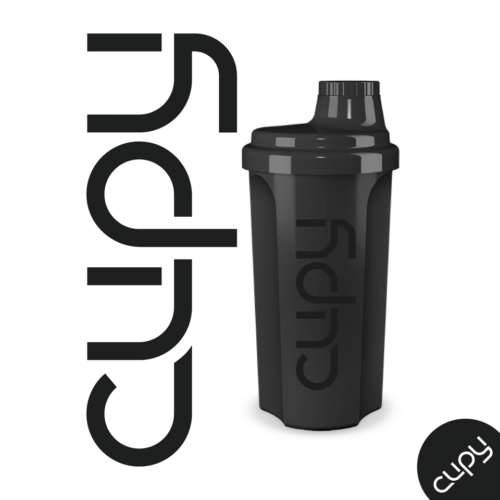 Cupy PURE BLACK shaker 500 ml