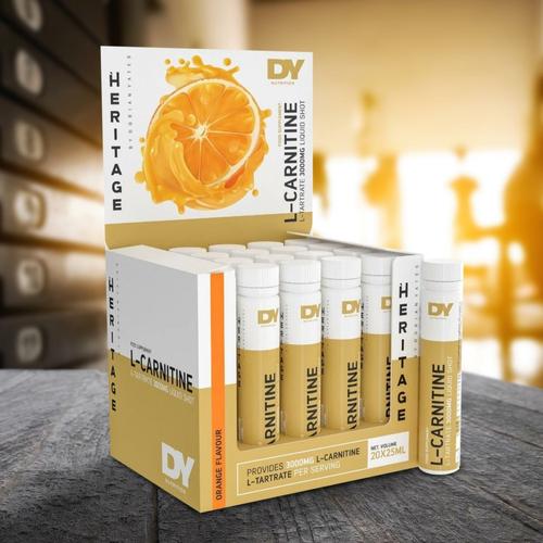 DORIAN YATES NUTRITION - HERITAGE LINE - L-CARNITINE 3000mg - PEACH - 20x25ml