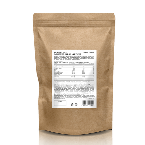 LIMITED MASS GAINER BANANA 1000g