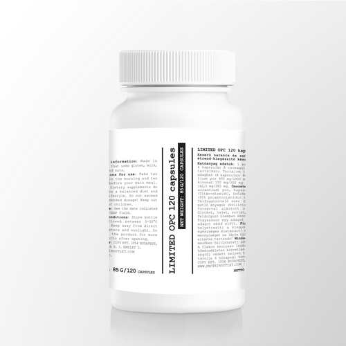 LIMITED BITTER ORANGE & GRAPE SEED EXTRACT 120caps