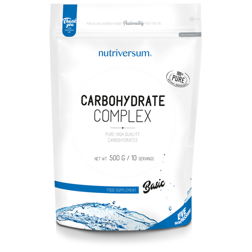 Nutriversum- BASIC - Carbohydrate Complex RUS - Unflavoured - 500g